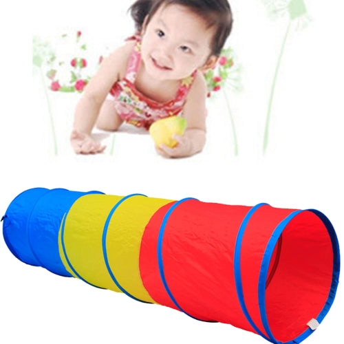 3-Color Crawling Tunnel Outdoor and Indoor Toy Tube Children Play Crawling Games Access