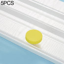 5 PCS Yellow Circle Pattern Shockproof Modern Cartoon Children Drawer Cabinet Handle