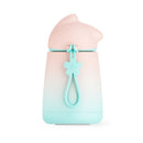 300mL Lady Wit Cat Stainless Steel Mug Gradient Cute Lovely Cup(Pink)