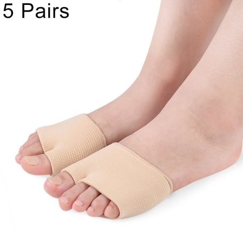 5 Pairs Threaded Thumb Valgus Care Foot Forefoot Thickened Super Soft Thumb Protector, Size: L
