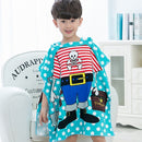 Children Beach Towel Hooded Cloak Kids Boy Girl Baby Bath Towel Absorbent Bathrobe Swim Clothes, Size: 60 x 120cm, Suitable for Height 1.2m or Less