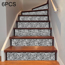 6 PCS DIY Creative Ceramic Tile Stairs Sticker Home Decoration, Size: 18*100cm