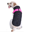 Pet Dog Cotton Vest Ski Suit, Size: L, Chest: 46cm, Back Length: 35cm(Pink)