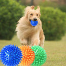 Pet Sounding Toy Hedgehog Ball Golden Retriever Molar Bite Resistant Tooth Toy for Large Pets, Large, Diameter: 11cm, Random Color Delivery