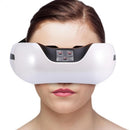 Ifan-918 3D Green Light Training Simulated Acupuncture Eye Massager, Support USB Charging (White)