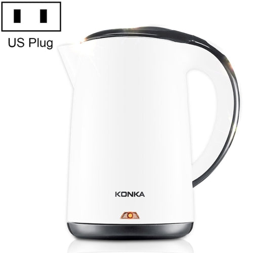KONKA KEK-15DG1585 Portable Stainless Steel Electric Kettle, Capacity : 1.5L, US Plug