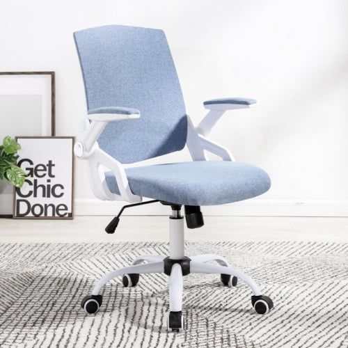 TO-329 Writing Desk Lifted Rotated Chair Children Computer Chair Office Chair (Blue)