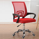 9050 Computer Chair Office Chair Home Back Chair Comfortable Simple Desk Chair (Red)