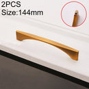 2 PCS 6585-128 American Style Cabinet Door Drawer Handle (Coffee)