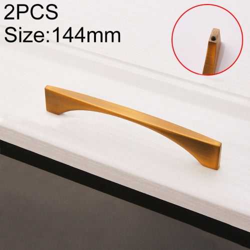 2 PCS 6585-128 American Style Cabinet Door Drawer Handle (Coffee)