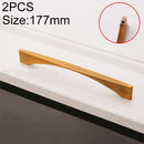 2 PCS 6585-160 American Style Cabinet Door Drawer Handle (Coffee)