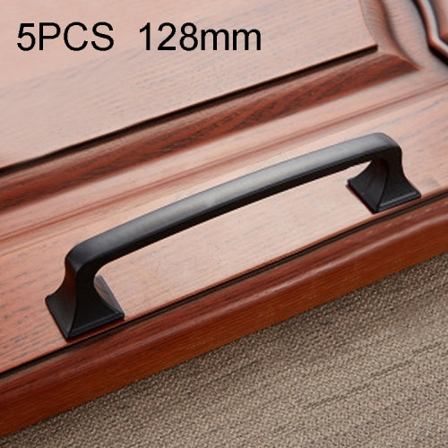 5 PCS 6222-128 Simple Furniture Cabinet Handle Black Bronze Handle