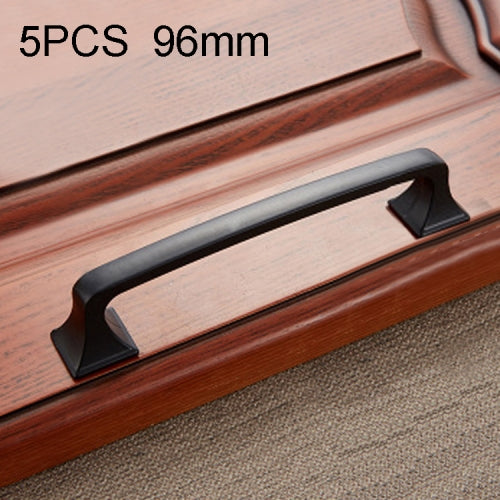 5 PCS 6222A-96 Simple Furniture Cabinet Handle Black Bronze Handle