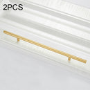 2 PCS 9001A-192 Simple Furniture Cabinet Handle Aluminum Profile Round Handle (Gold)