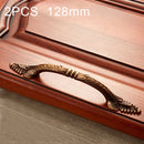 2 PCS 6234-128 American Pastoral Coffee Retro Cabinet Handle