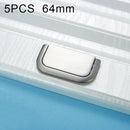 5 PCS 4117-64 Simple European Furniture Drawer Hidden Buckle Handle (Brushed)