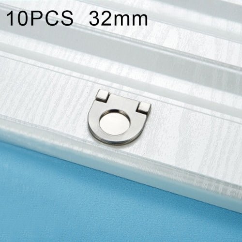 10 PCS 1052-32 Simple European Furniture Drawer Hidden Buckle Handle (Brushed)