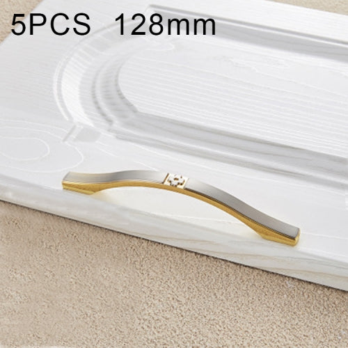 5 PCS 4042-128 Modern Minimalist Cabinet Zinc Alloy Handle