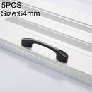 5 PCS 6225_64 Simple Zinc Alloy Closet Cabinet Handle Pitch: 64mm