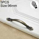 5 PCS 6032A_96 Green Ancient Paint Closet Cabinet Handle Pitch: 96mm