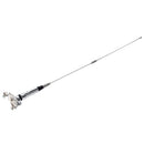 Universal Car Decoration Extensile Aerial Clip Side Car Modified To Remove Static Electricity Aerial, Length: 60cm(Silver)
