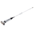 Universal Car Decoration Extensile Aerial Clip Side Car Modified To Remove Static Electricity Aerial, Length: 41cm(Silver)