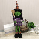 Witch Style Halloween Decorations Ghost Festival Party Scenes Retractable Doll Decorations
