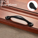 5 PCS 6591-96 Simple Archaistic Zinc Alloy Handle for Cabinet Wardrobe Drawer Door, Hole Spacing: 96mm