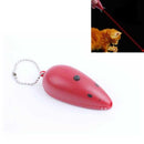 Mouse Shaped Funny Pet LED Electronic Laser Pointer Light Pen / Tease Cat Toy, Random Color Delivery