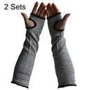 2 Sets HPPE Anti-cut and Anti-puncture Arm Cuff, Length: 35cm