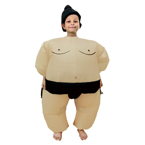 Children Inflatable Sumo Costume Halloween Christmas Festival Party Carnival Inflated Kids Clothes Cartoon Dolls