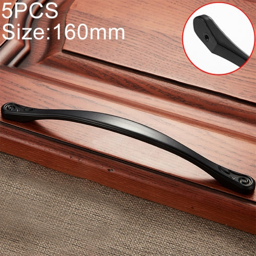 5 PCS 4041-160 Simple Archaistic Zinc Alloy Handle for Cabinet Wardrobe Drawer Door, Hole Spacing: 160mm