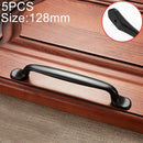5 PCS 6226-128 Simple Archaistic Zinc Alloy Handle for Cabinet Wardrobe Drawer Door, Hole Spacing: 128mm