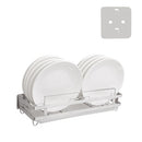 304 Stainless Steel Wall-mounted Kitchen Rack Hanging Dish Holder