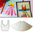 10 PCS DIY Scrap Booking Skirt Metal Cutting Dies