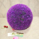 Artificial Grass Plant Ball Topiary Wedding Event Home Outdoor Decoration Hanging Ornament, Diameter: 12.7 inch
