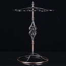 Iron Hanging Wine Glass Shelf Drain Rack Four Heart Cup Holder