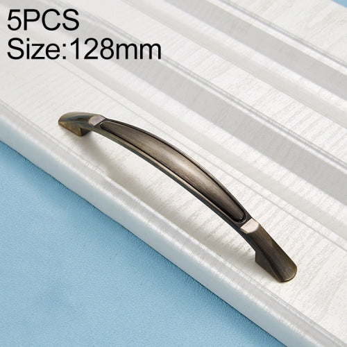 5 PCS 4091 Cyan Ancient 128 Drawer Cabinet Door Bronze Handle