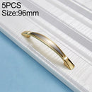 5 PCS 4091 Double Gold 96 Drawer Cabinet Door Bronze Handle