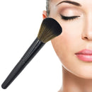 5 PCS Wooden Handle Soft Head Buffer Foundation Powder Blush Brush Makeup Tools (Black)