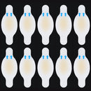 10 PCS Foot Care Skin Hydrogel Analgesic Plaster Blisters Slip Heel Protector Size: 28x69cm