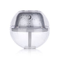 WT-A99 2W Crystal LED Night Light Projection Humidifier Essential Oil Diffuser Air Fresher Mist Maker, Capacity: 500ml, DC 5V(Silver)