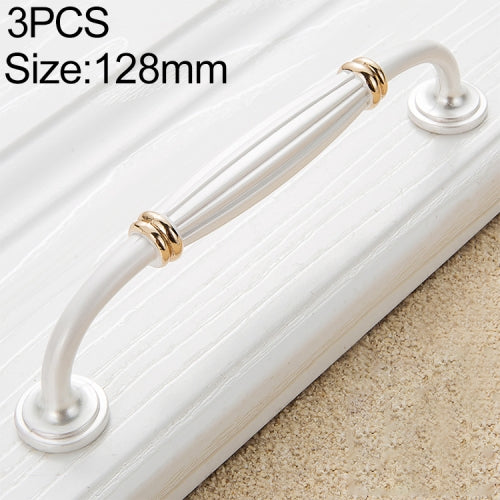 5 PCS 6064_128 Thickened Drawer Cabinet Handle (Ivory)