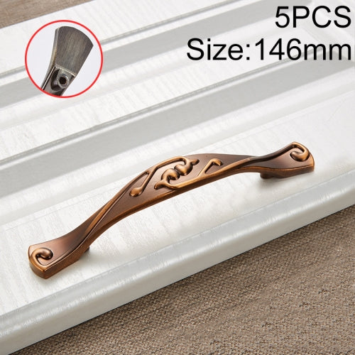 5 PCS 6055-96 Stainless Steel Electroplated Cabinet Handle (Coffee)