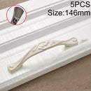 5 PCS 6055-96 Stainless Steel Electroplated Cabinet Handle (Ivory)