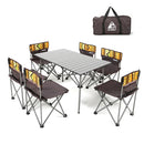 7 in 1 Hewolf HW-J1898 Outdoor Portable Folding Table Chair Set