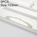 5 PCS 6541-128 Gold + Silver Drawer Cabinet Handle