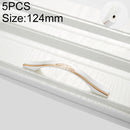 5 PCS 6558-96 Gold + Silver Drawer Cabinet Handle