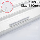 10 PCS 2070-96 Aluminum Alloy Cabinet Door Drawer Handle (Matte)