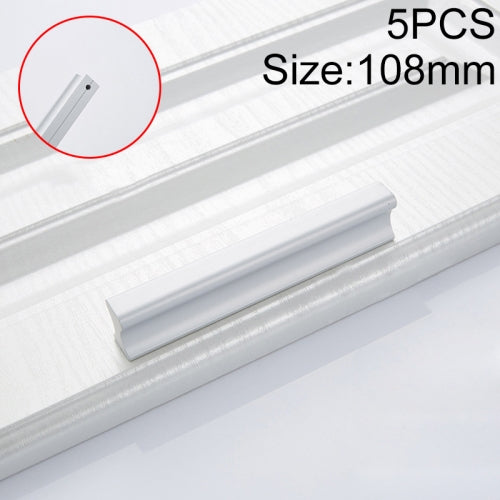 5 PCS 2059-96 Aluminum Alloy Cabinet Door Drawer Handle (Matte)